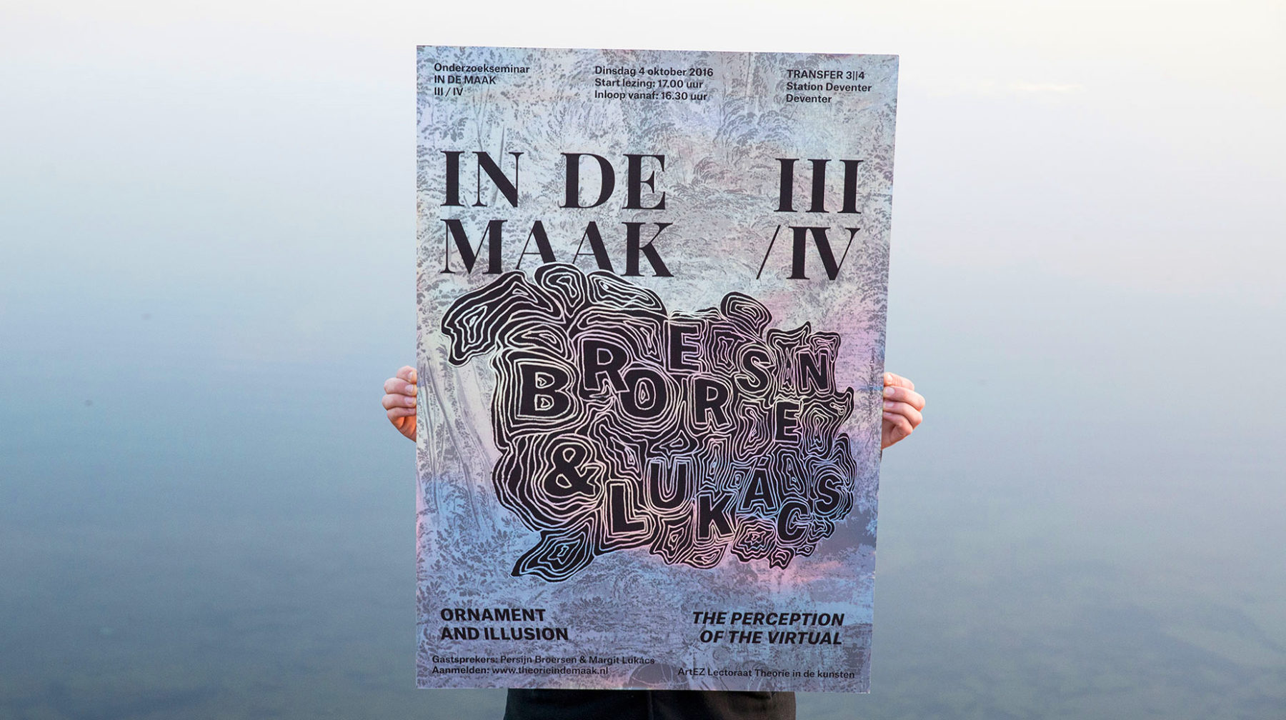 In de Maak, ArtEZ Education in Arts and Culture professorship, dana dijkgraaf, DDD, graphic design, poster, typography